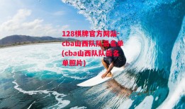 128棋牌官方网站-cba山西队队员名单(cba山西队队员名单照片)